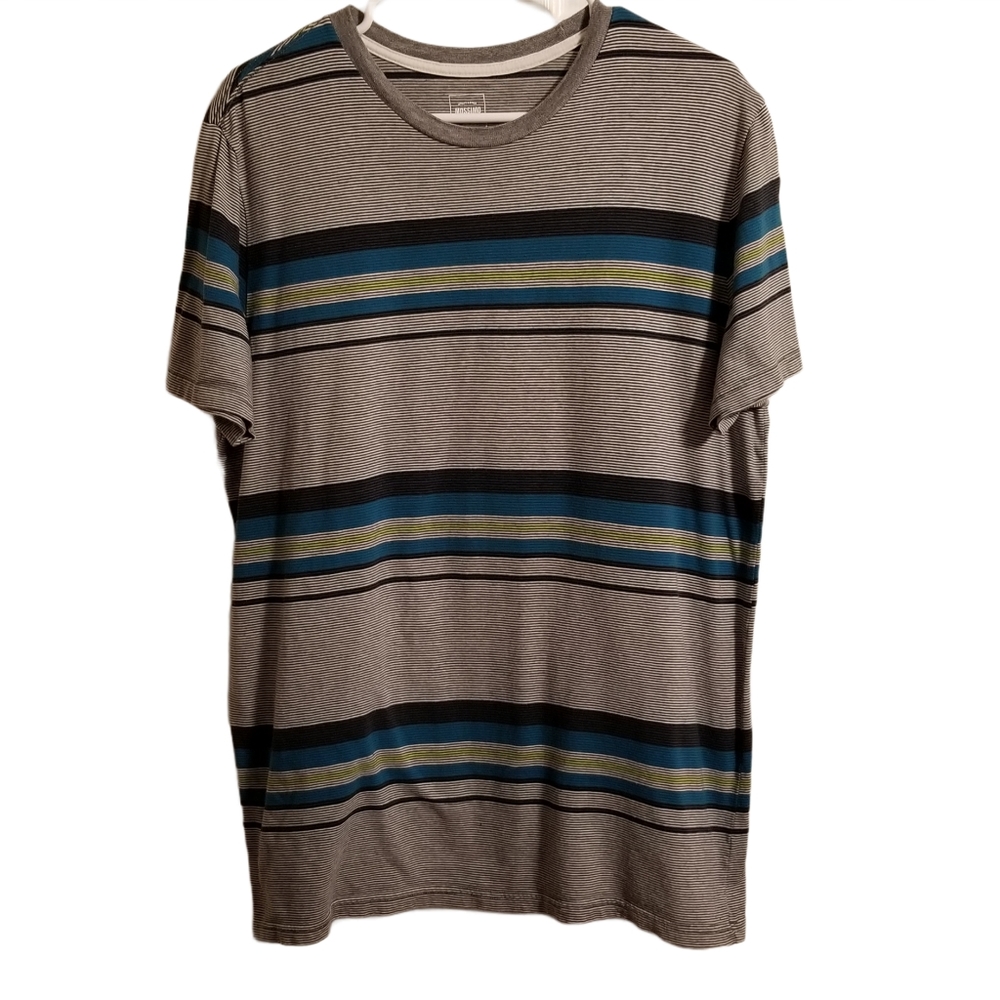 Mossimo Athletic Fit Short Sleeve Striped Tee